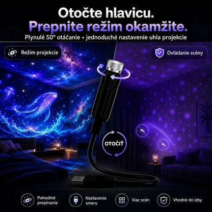 Topacme® USB projekčné svetlo