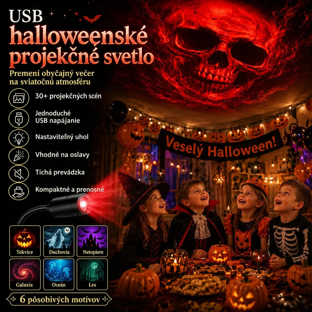 Topacme® USB projekčné svetlo