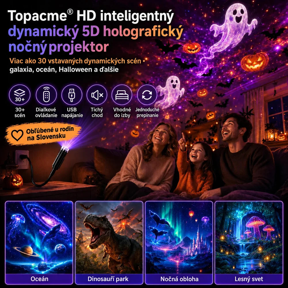 Topacme® USB projekčné svetlo