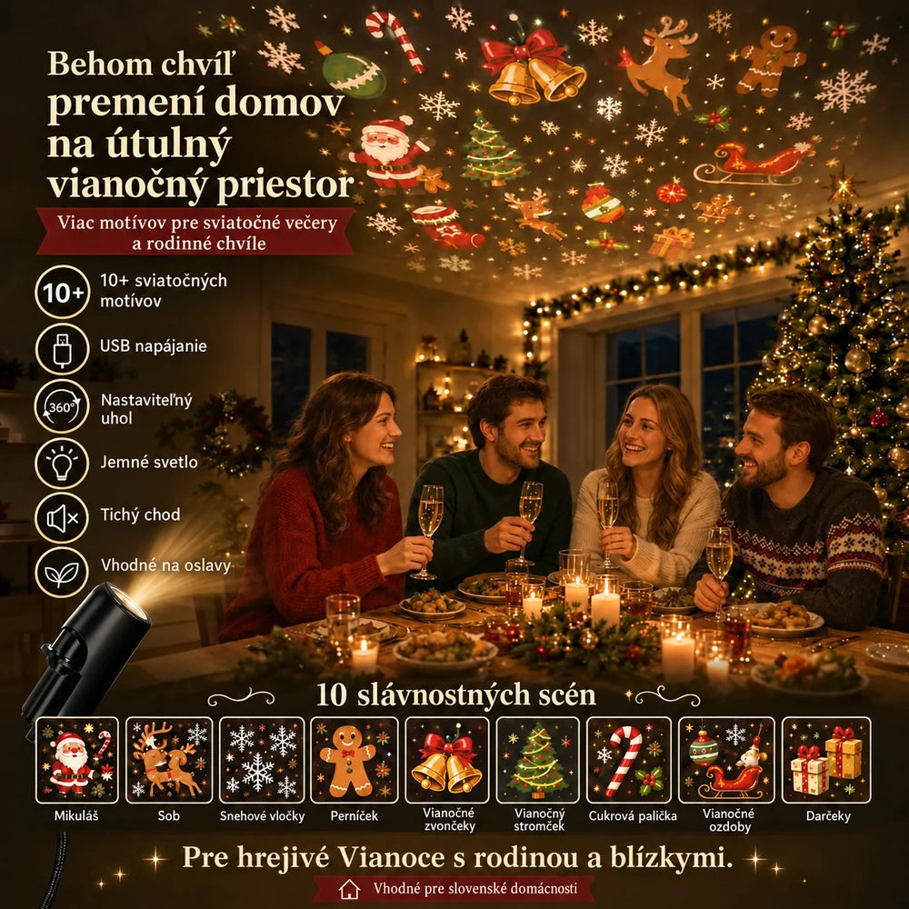 Topacme® USB projekčné svetlo