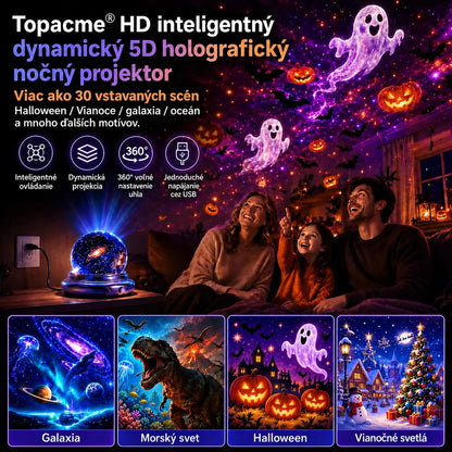 Topacme® inteligentný atmosférický projektor