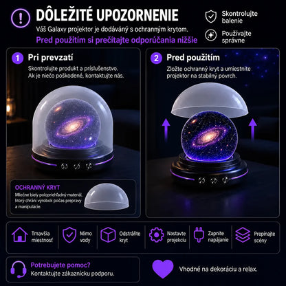 Topacme® inteligentný atmosférický projektor