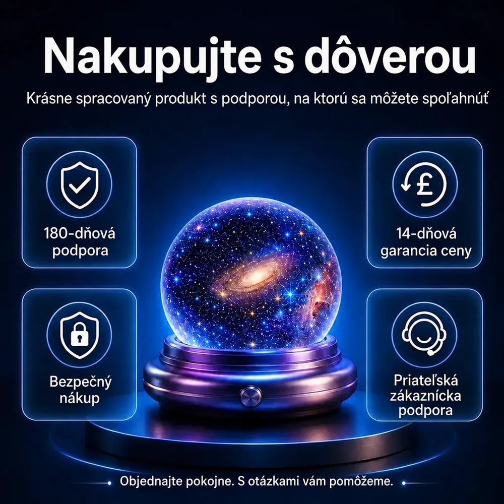 Topacme® inteligentný atmosférický projektor