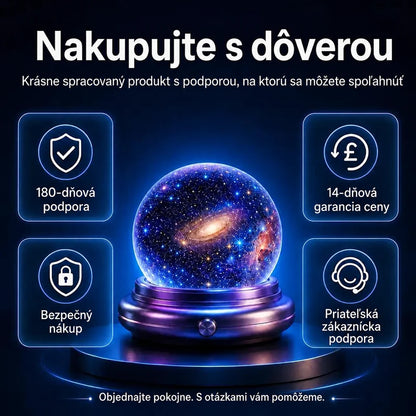 Topacme® inteligentný atmosférický projektor