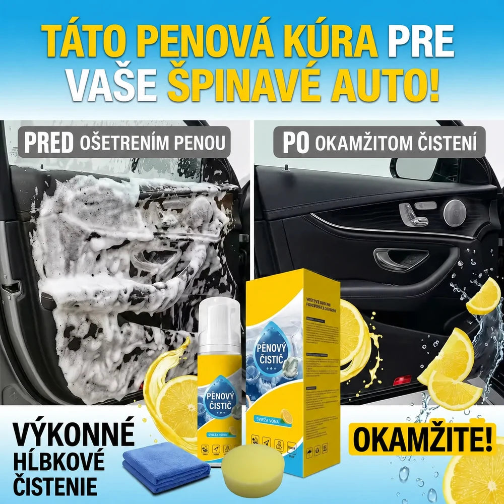 Viacúčelový enzýmový penový čistič 4 v 1