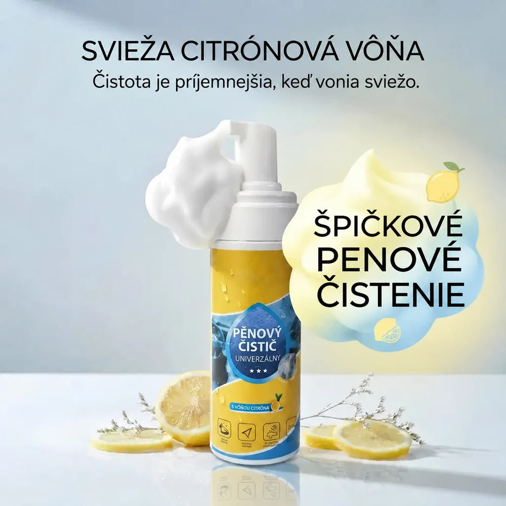 Viacúčelový enzýmový penový čistič 4 v 1