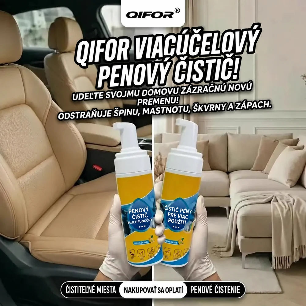 Viacúčelový enzýmový penový čistič 4 v 1