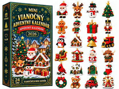 Adventi naptár mini karácsonyfadíszekkel – 37. kép