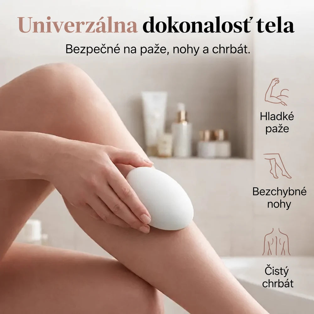 Bezbolestná kryštálová depilačná kostka