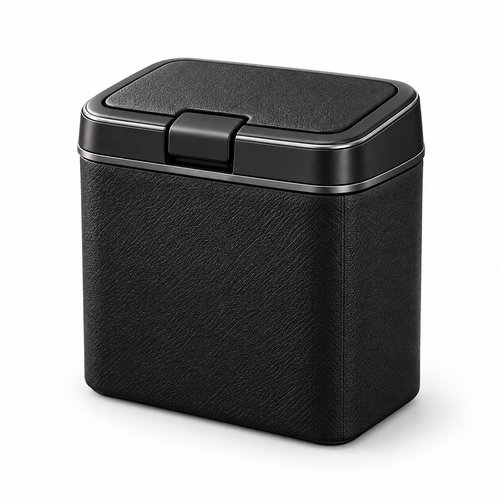 Tavriqio Compact Car Trash Bin with Lid