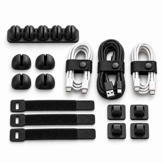 Tavriqio Car Cable Organizer Set