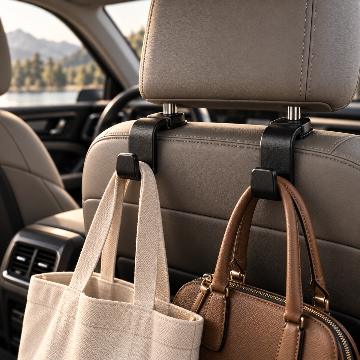 Tavriqio Headrest Storage Hook Set