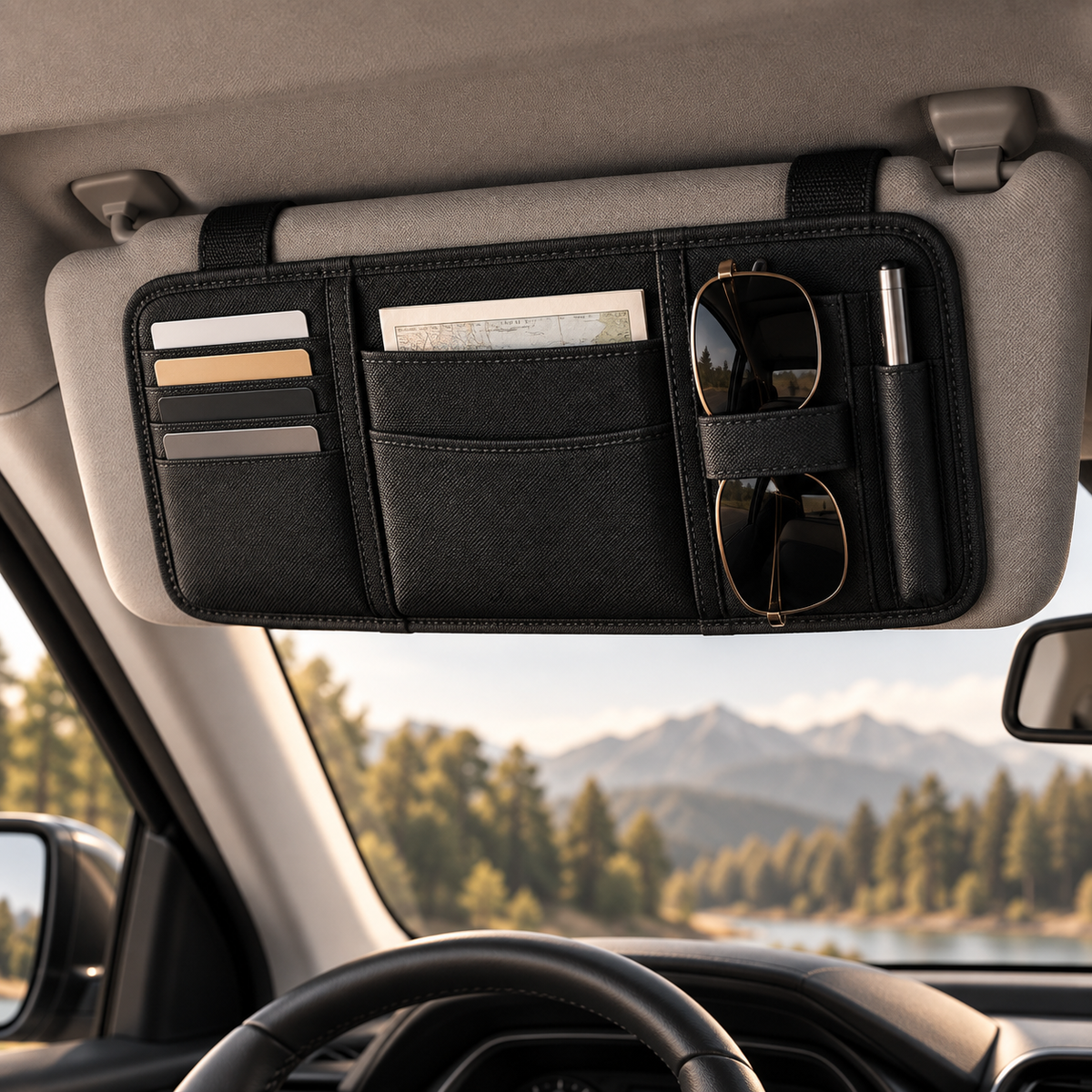 Tavriqio Sun Visor Organizer
