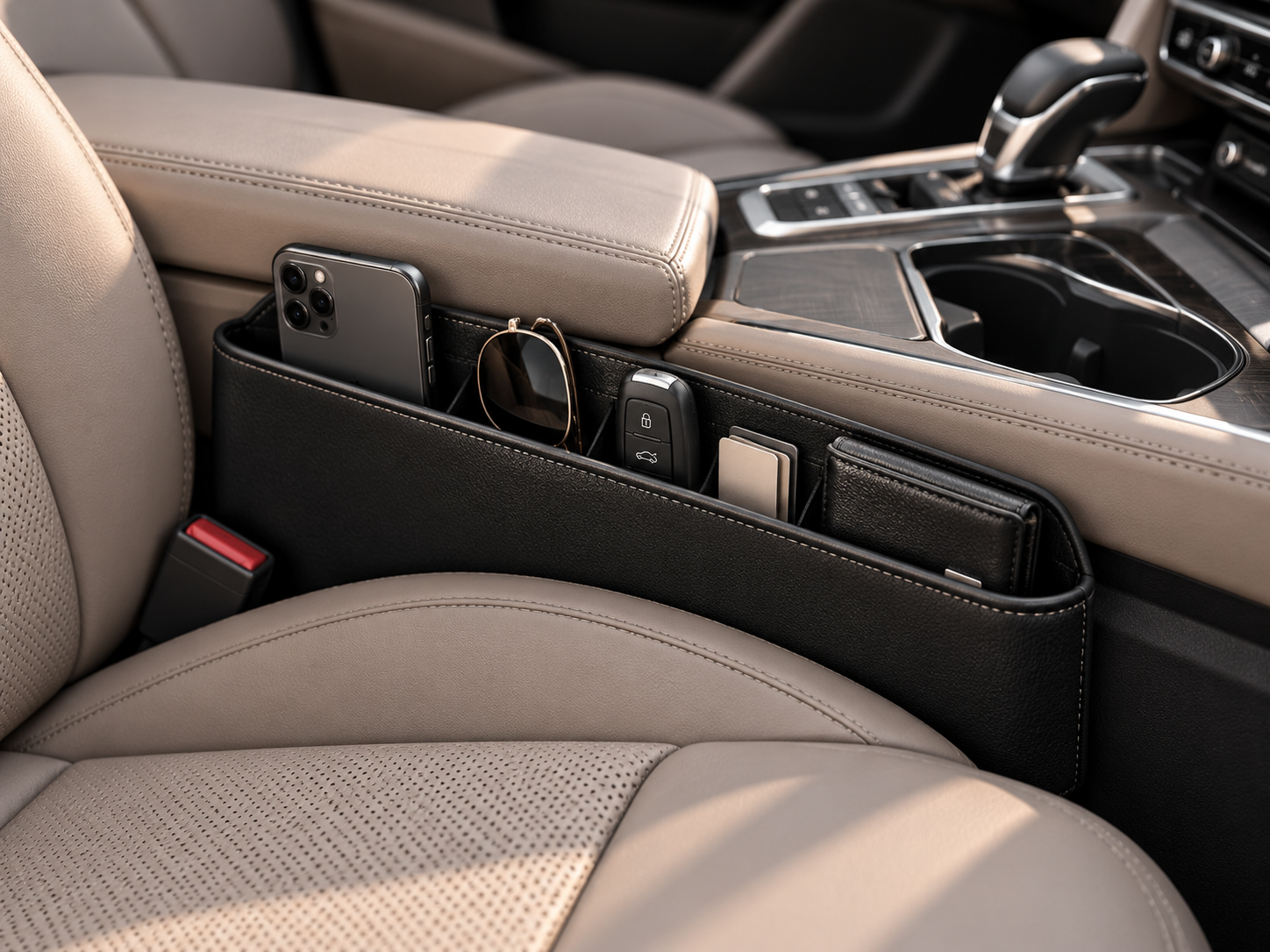 Tavriqio seat gap storage