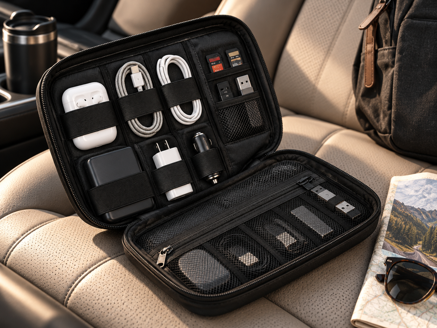 Tavriqio travel tech pouch